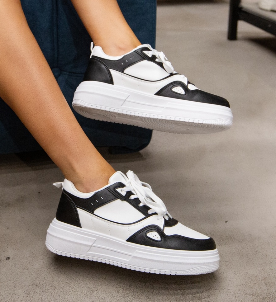 Sneakers dama Guiyi Negri - Img 2