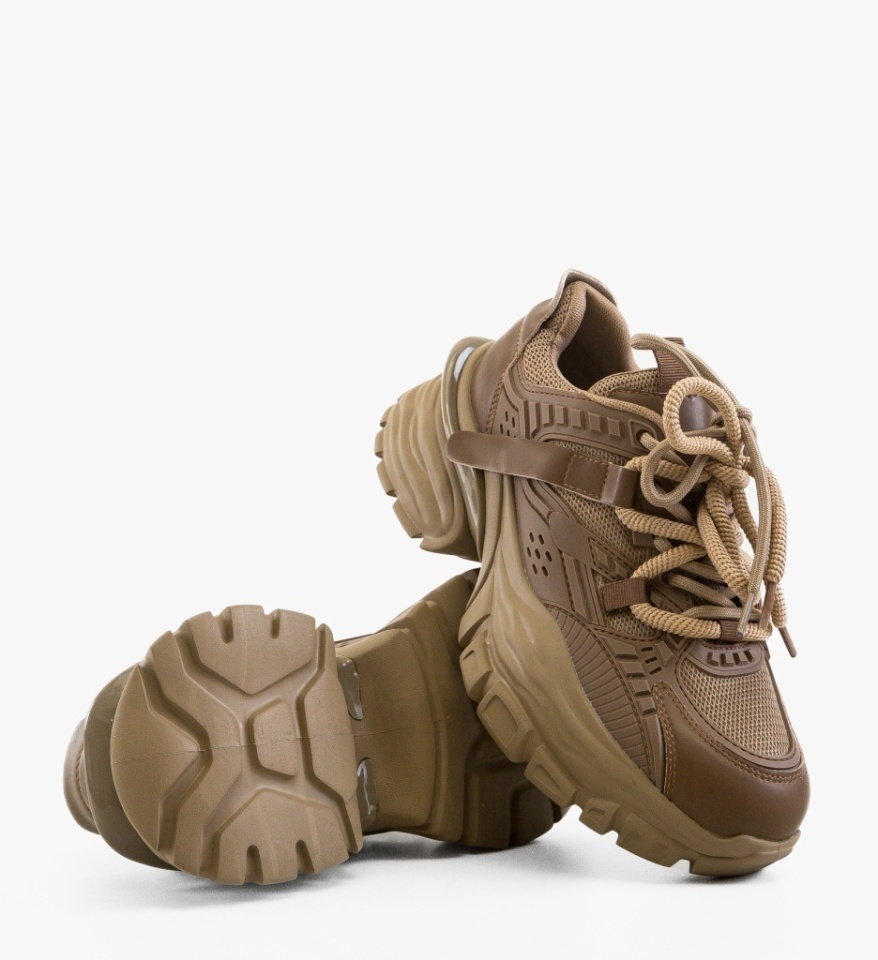 Sneakers dama Javyer Khaki - Img 3