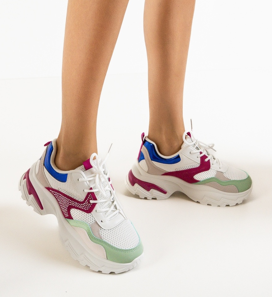 Sneakers dama Leonarda Fuchsia - Img 6