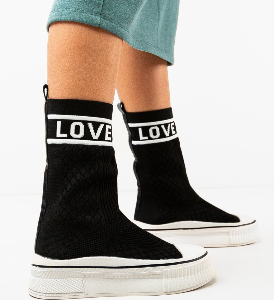 Sneakers dama Lovee Negri - Img 4