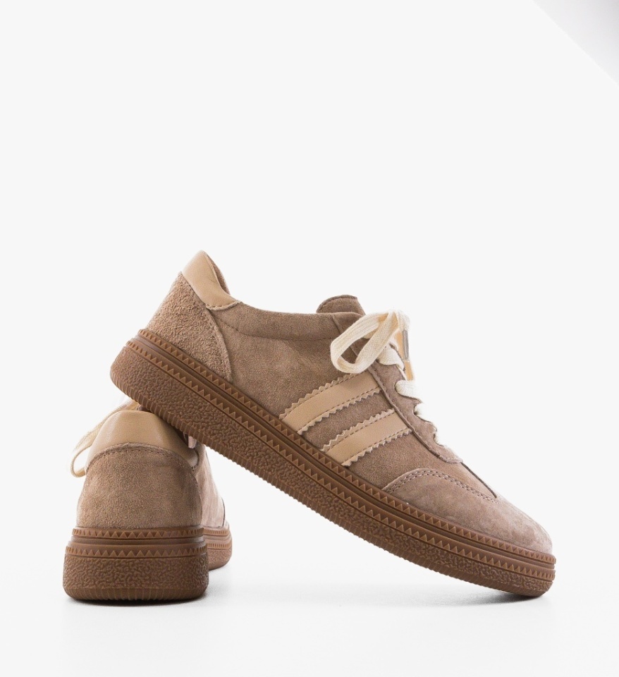 Sneakers dama Marok Khaki - Img 4