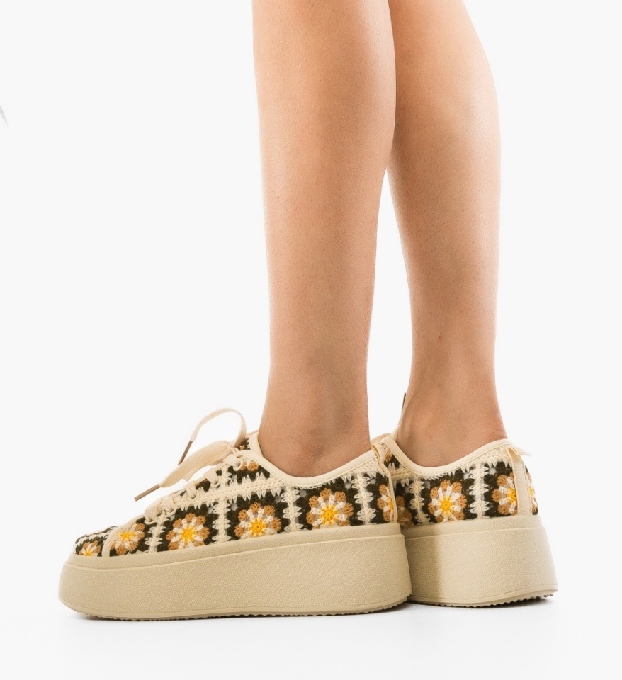 Sneakers dama Maxima Verzi - Img 4