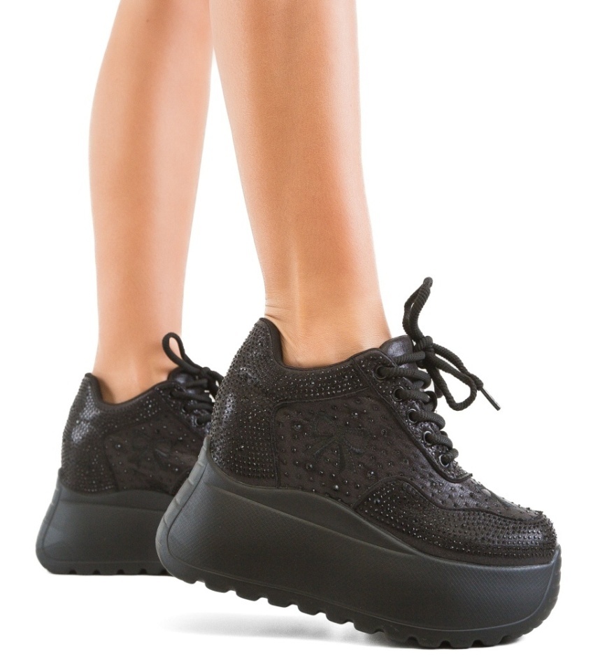 Sneakers dama Ohale Negri - Img 4