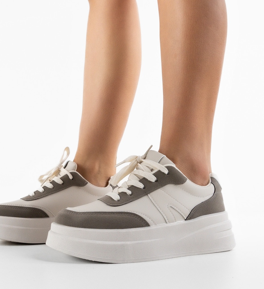 Sneakers dama Passya Gri - Img 6