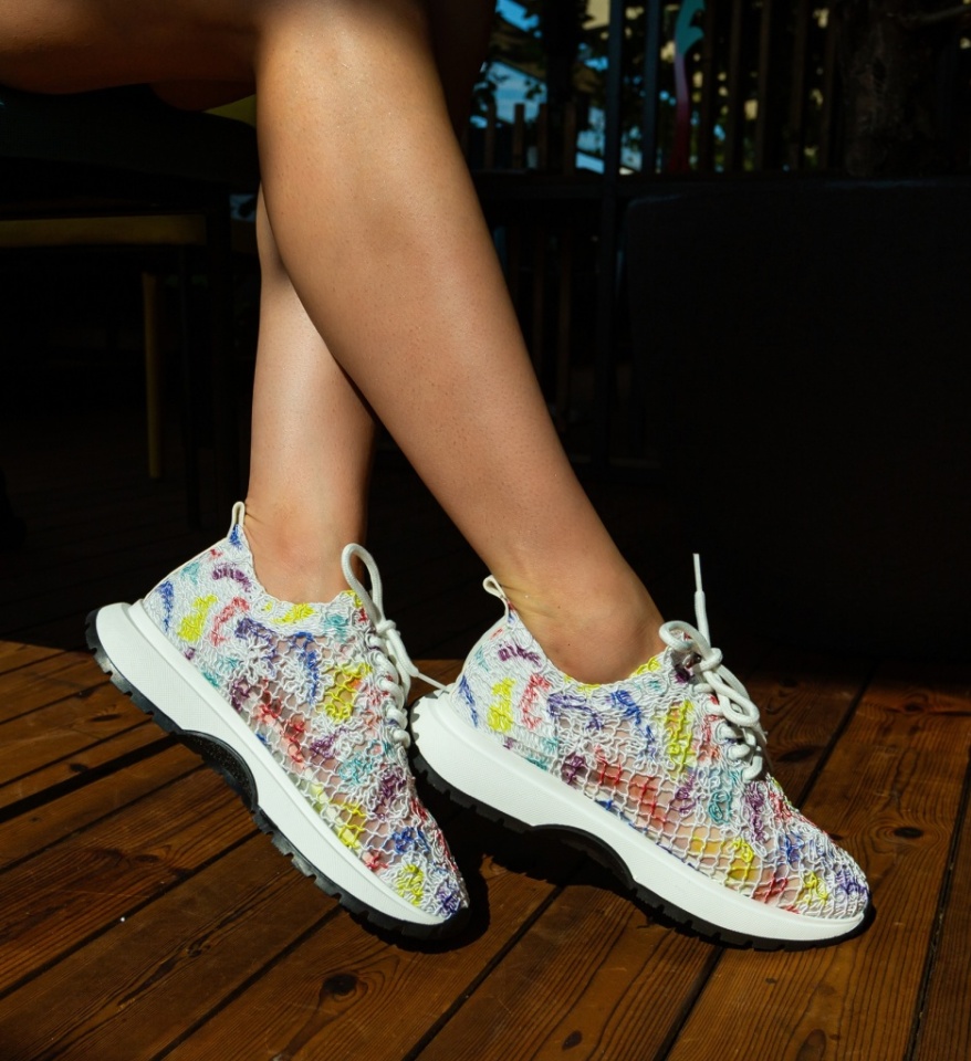Sneakers dama Raven Multi 2 - Img 4