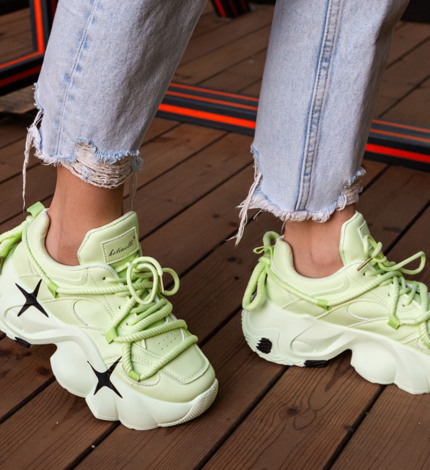 Sneakers dama Staruye Verzi - Img 5
