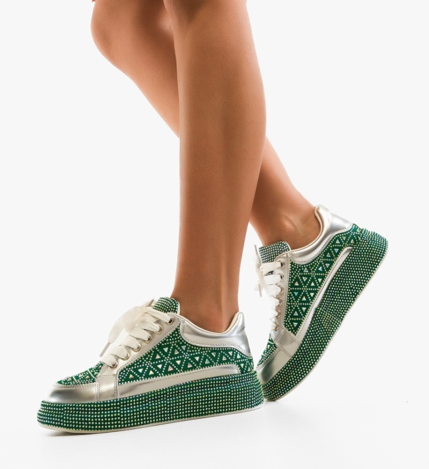 Sneakers dama Trente Verzi - Img 2