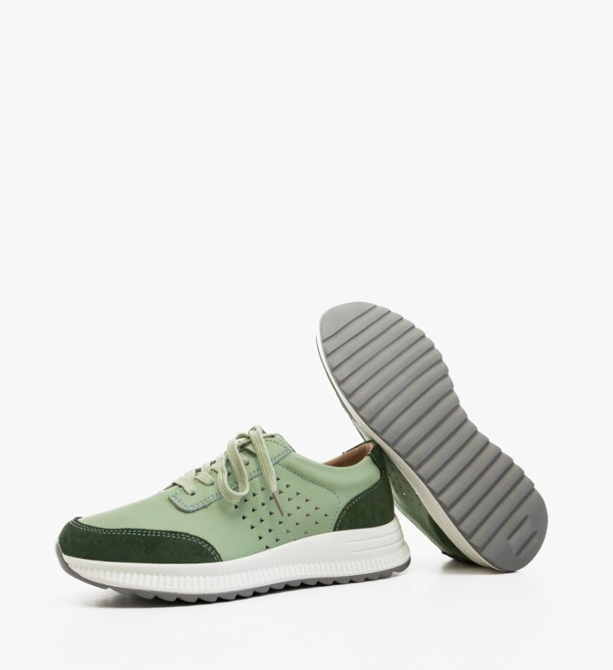 Sneakers dama Trybary Verzi - Img 3