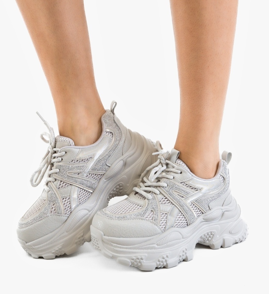 Sneakers dama Venus Gri - Img 6