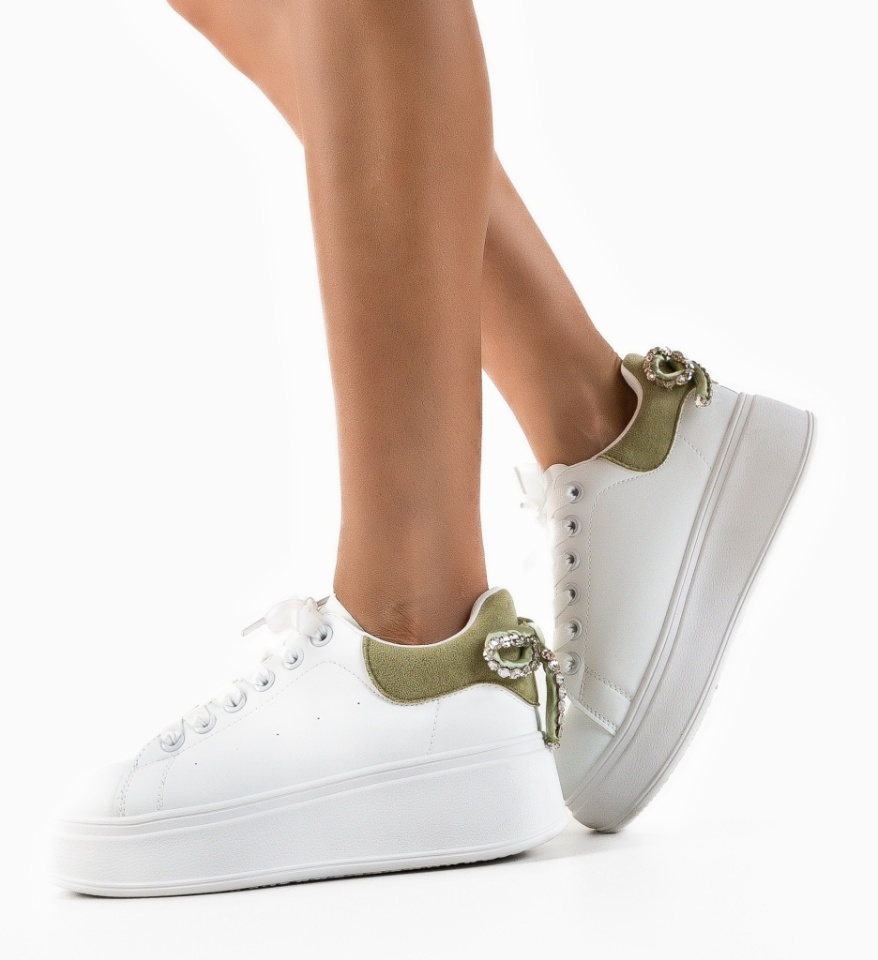Sneakers dama Wilkins Verzi - Img 4