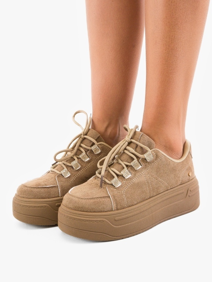 Sneakers dama Yekero Khaki - Img 5