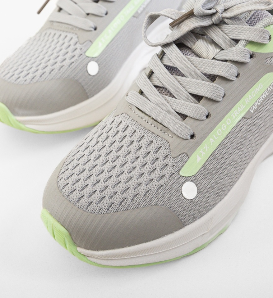 Sneakers dama Zoom Gri - Img 2