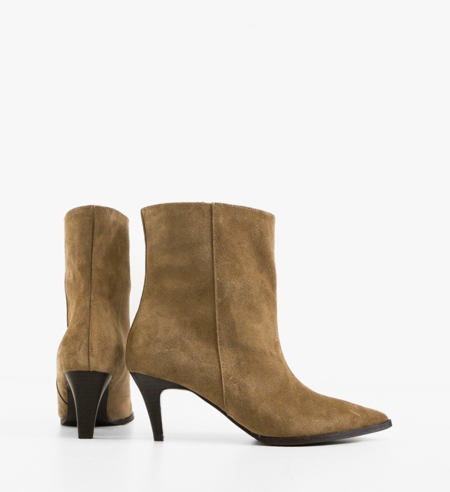 Botine dama Abble Bej - Img 3