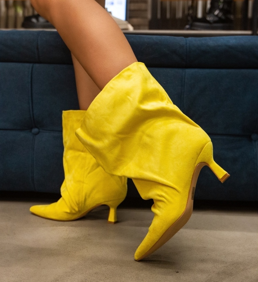 Botine dama Byson Galbene - Img 2