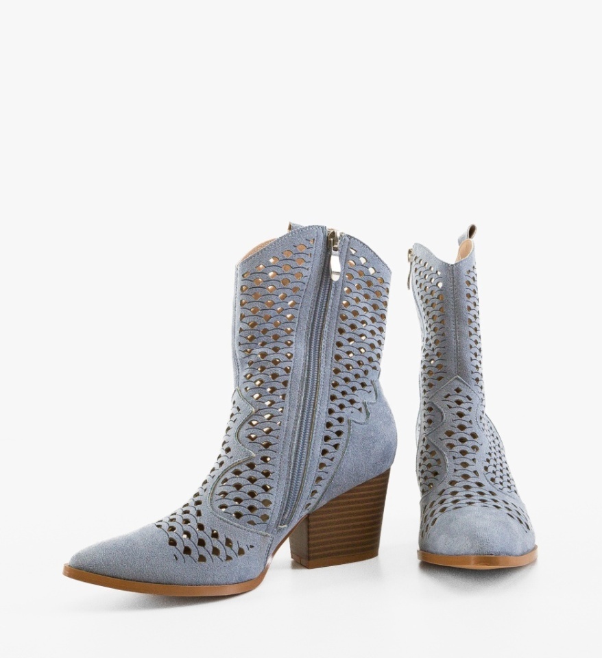 Botine dama Cameron Albastre - Img 3