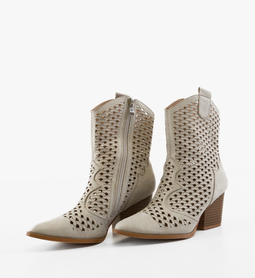 Botine dama Cameron Gri - Img 5