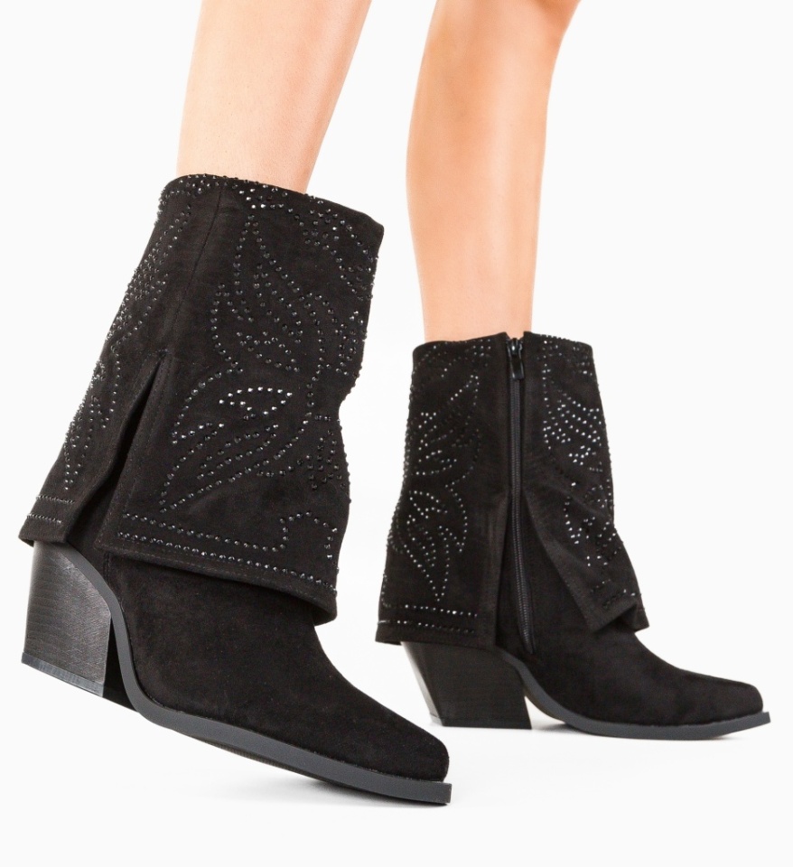Botine dama Eaton Negre - Img 5