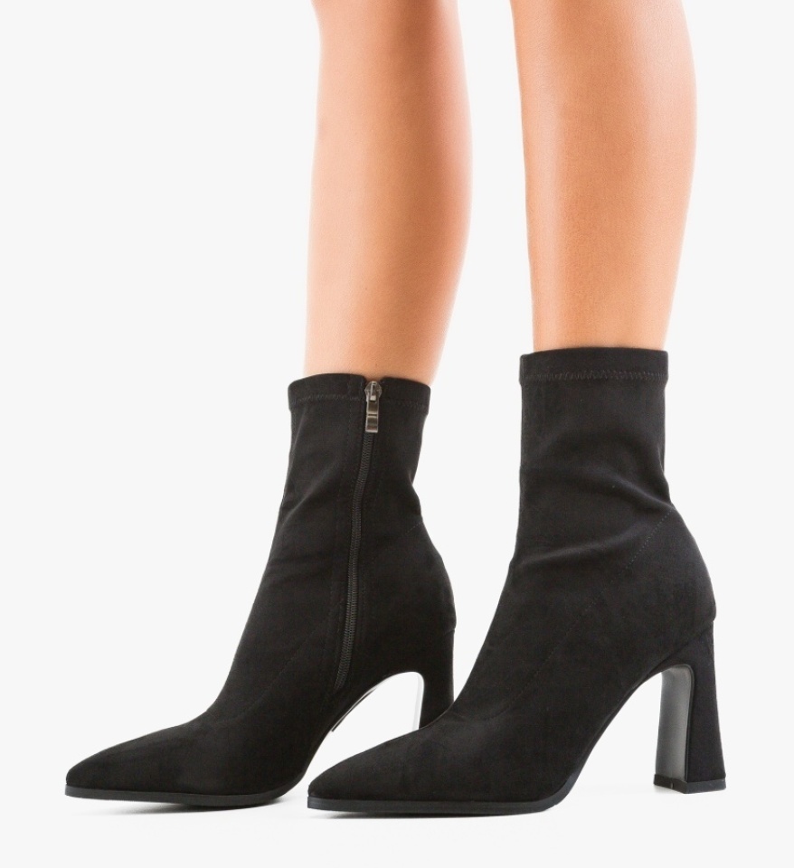 Botine dama Frebu Negre 2 - Img 5