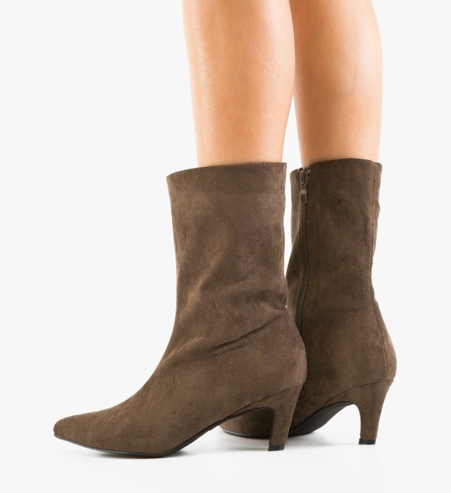 Botine dama Jorana Khaki - Img 3