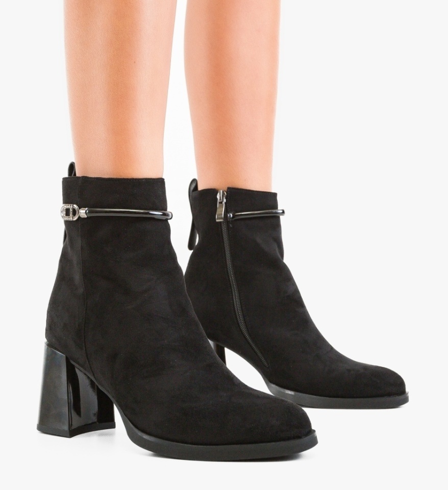 Botine dama Juliet Negre - Img 6