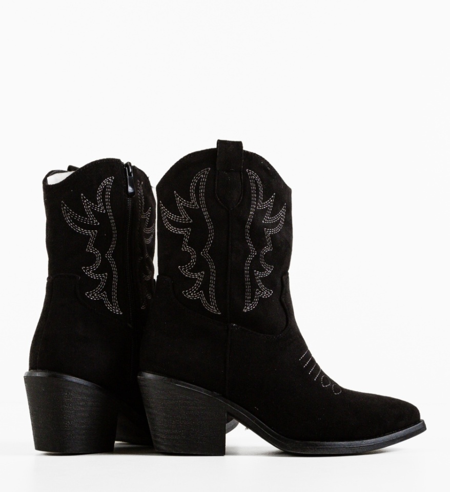 Botine dama Kamal Negre - Img 2