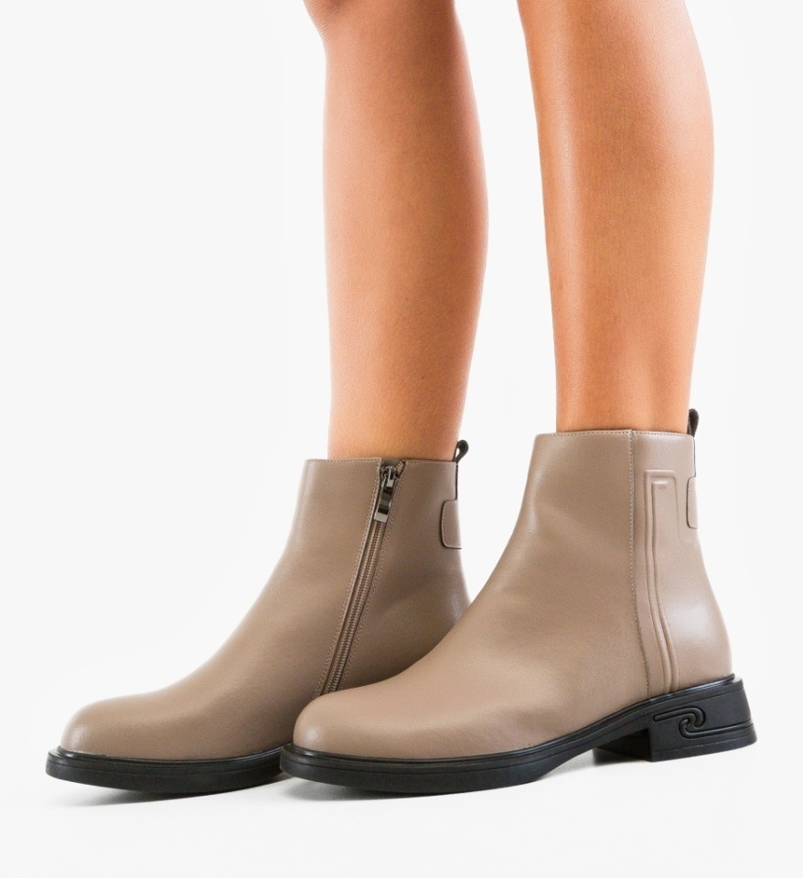 Botine dama Leo Khaki - Img 5