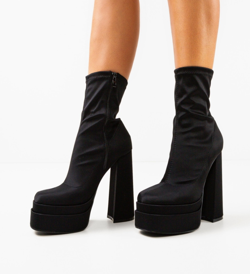 Botine dama Platona Negre - Img 5