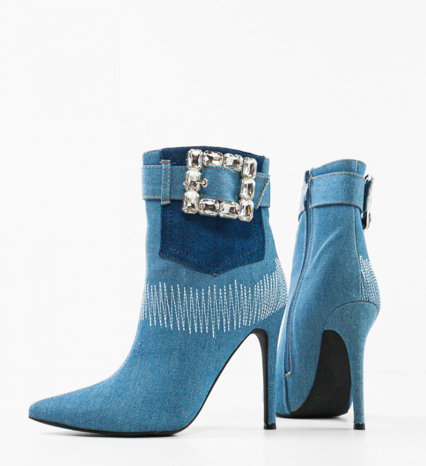 Botine dama Santi Albastre - Img 3