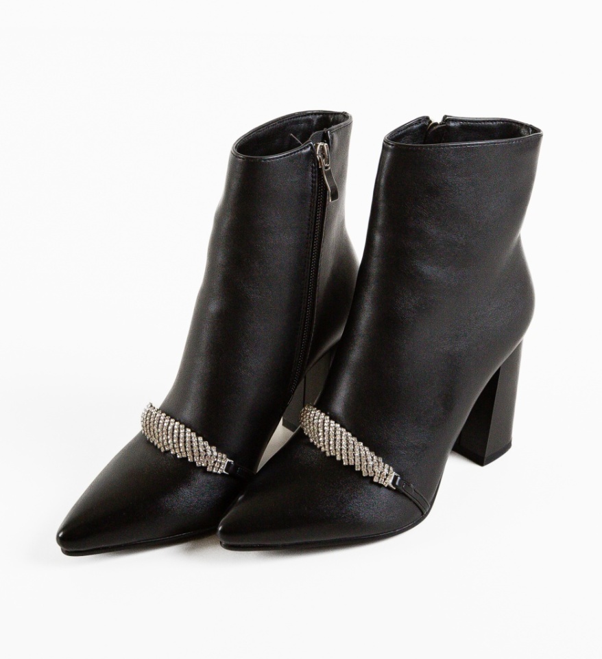 Botine dama Schoorel Negre - Img 3