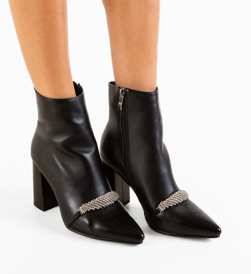 Botine dama Schoorel Negre - Img 7