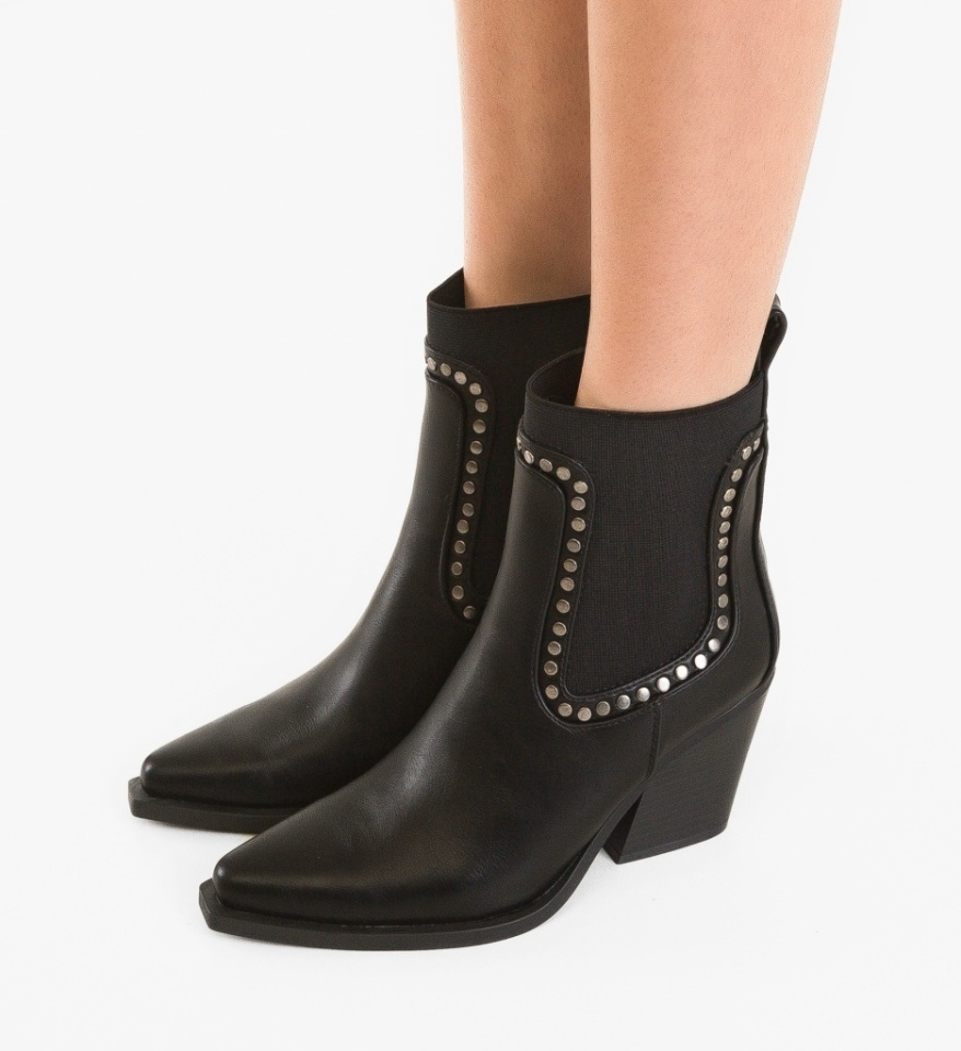 Botine dama Stefka Negre - Img 4