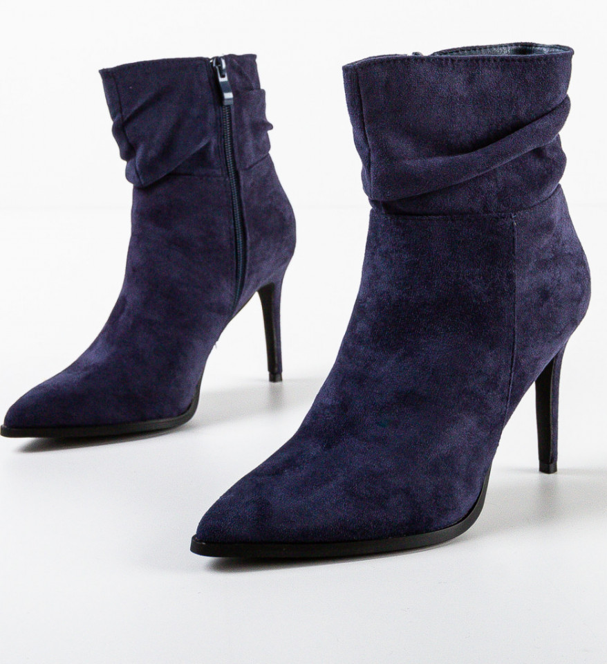 Botine dama Ving Bleumarin - Img 3