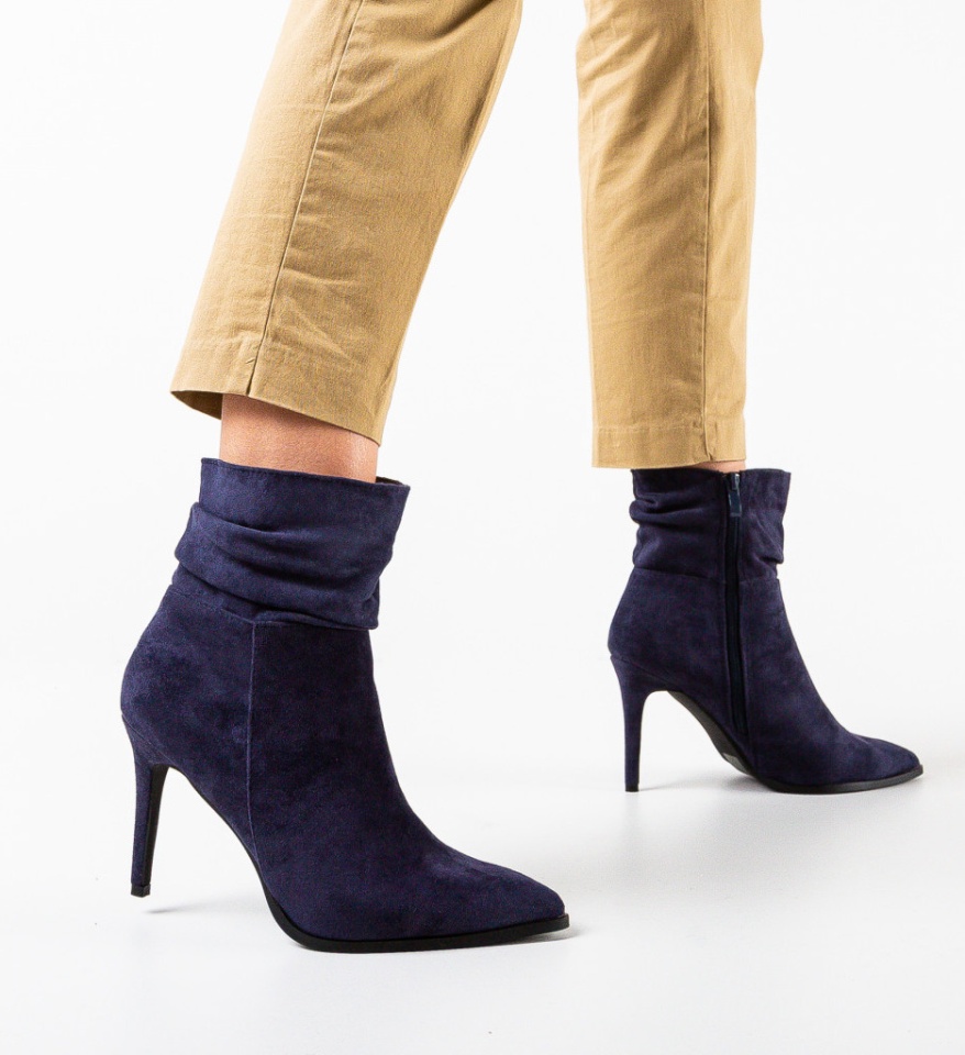 Botine dama Ving Bleumarin - Img 7