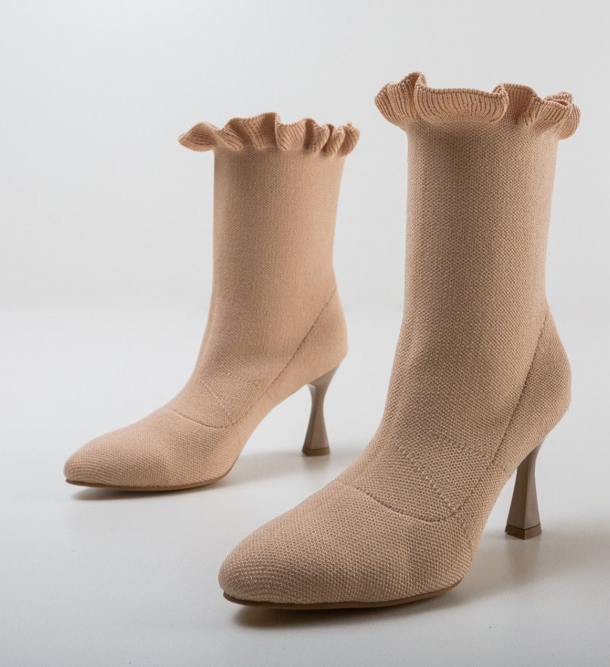 Botine Serete Bej - Img 4