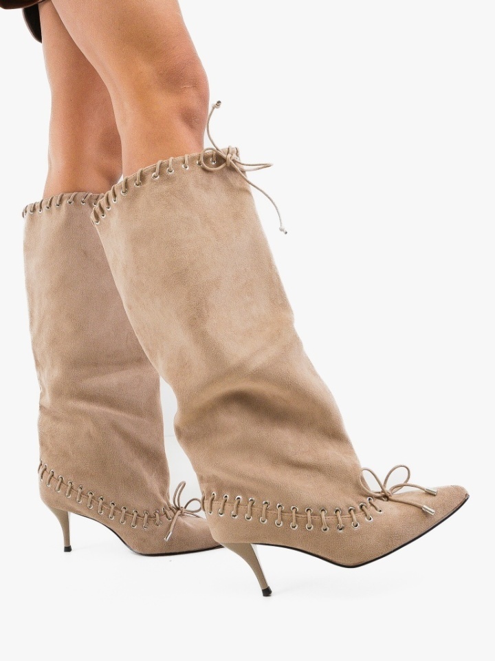 Cizme dama Lamer Khaki - Img 4