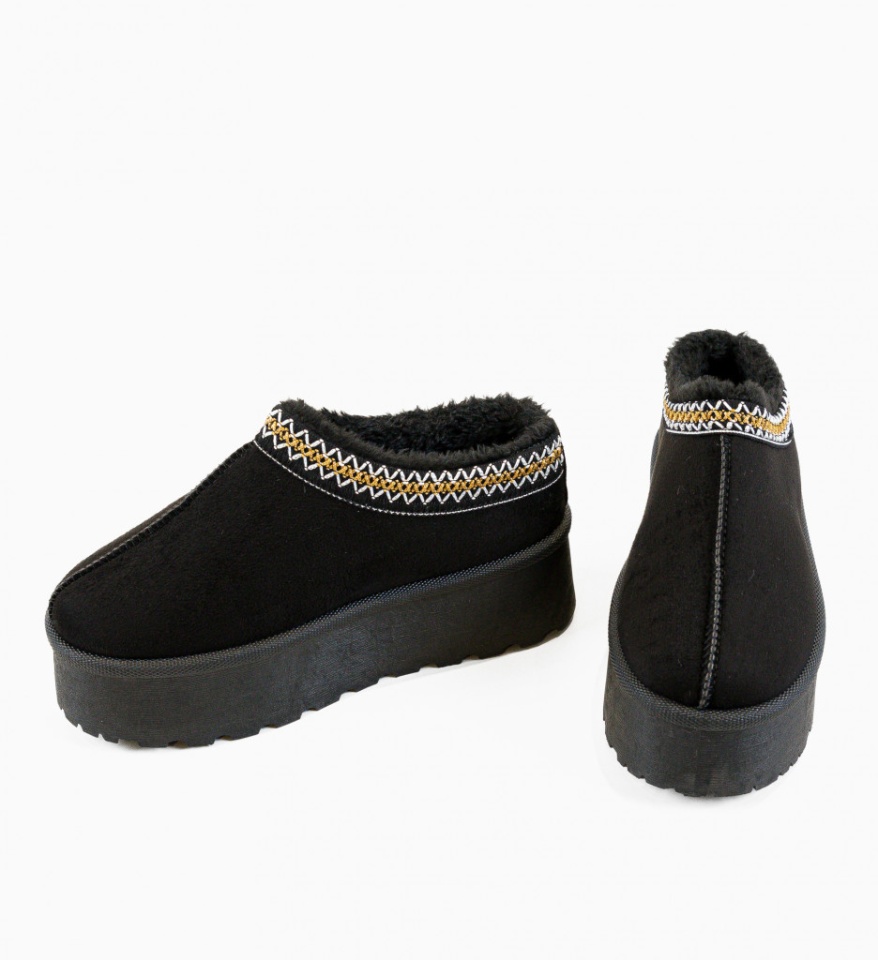 Cizme tip Ug Hamz Negre - Img 10