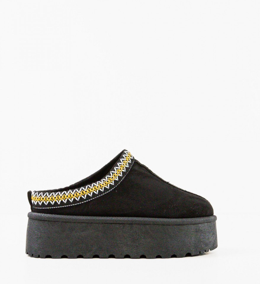 Cizme tip Ug Hamzaro Negre - Img 2