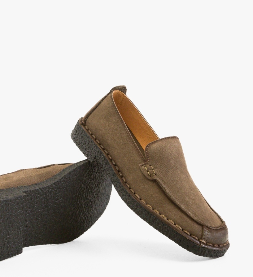 Mocasini dama Linco Khaki - Img 2