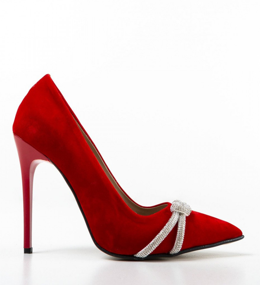 Pantofi Casette Rosii
