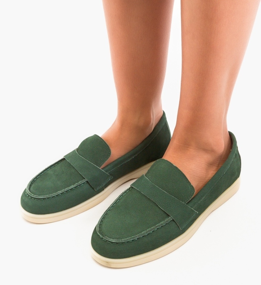 Pantofi Casual Abas Verzi - Img 5