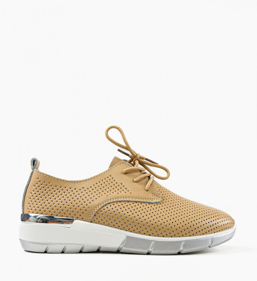 Pantofi Casual Albert Bej - Img 7