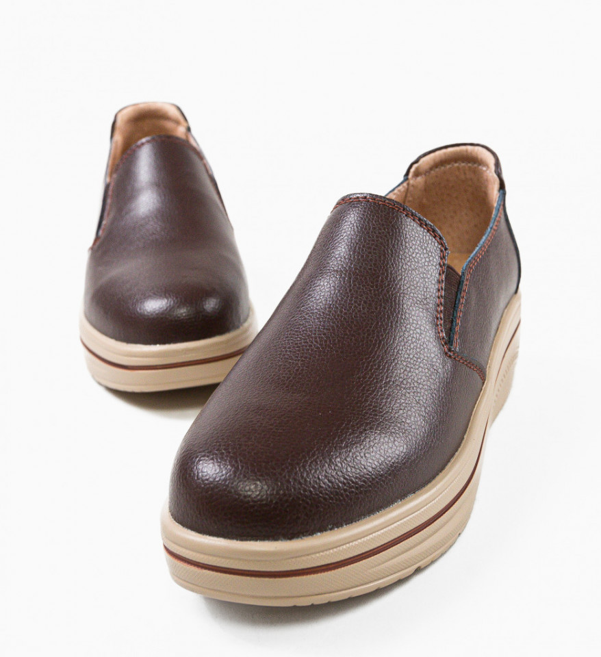 Pantofi Casual Alpino Maro - Img 2