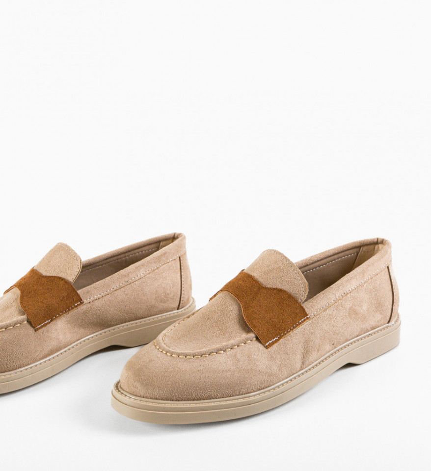 Pantofi Casual Andrey Bej - Img 2