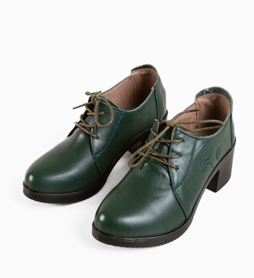 Pantofi Casual Atraxia Verzi - Img 3