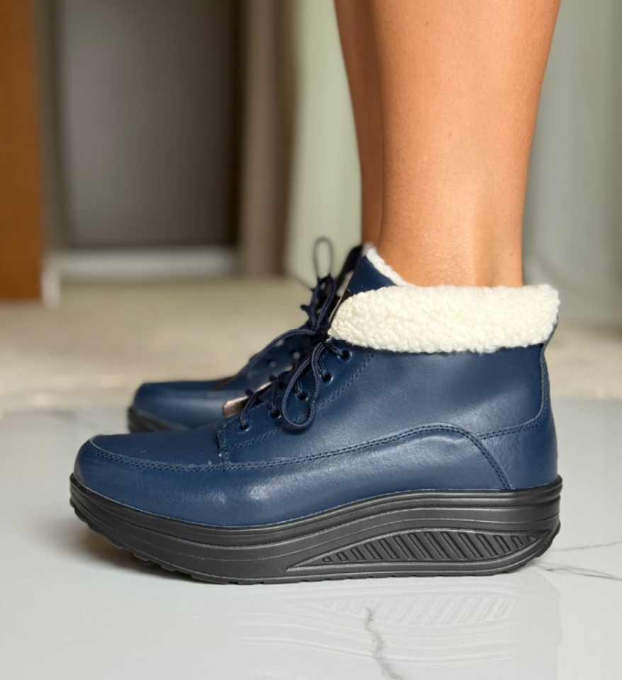 Pantofi Casual Blind Bleu 2 - Img 10
