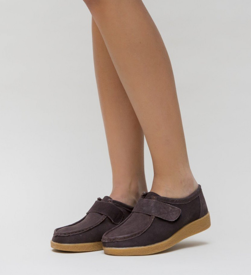 Pantofi Casual Boba Maro - Img 6