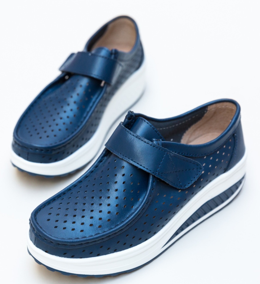 Pantofi Casual Bozta Bleumarin - Img 10