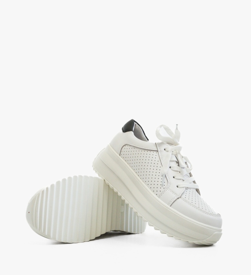 Pantofi Casual Cazmi Albi 3 - Img 2