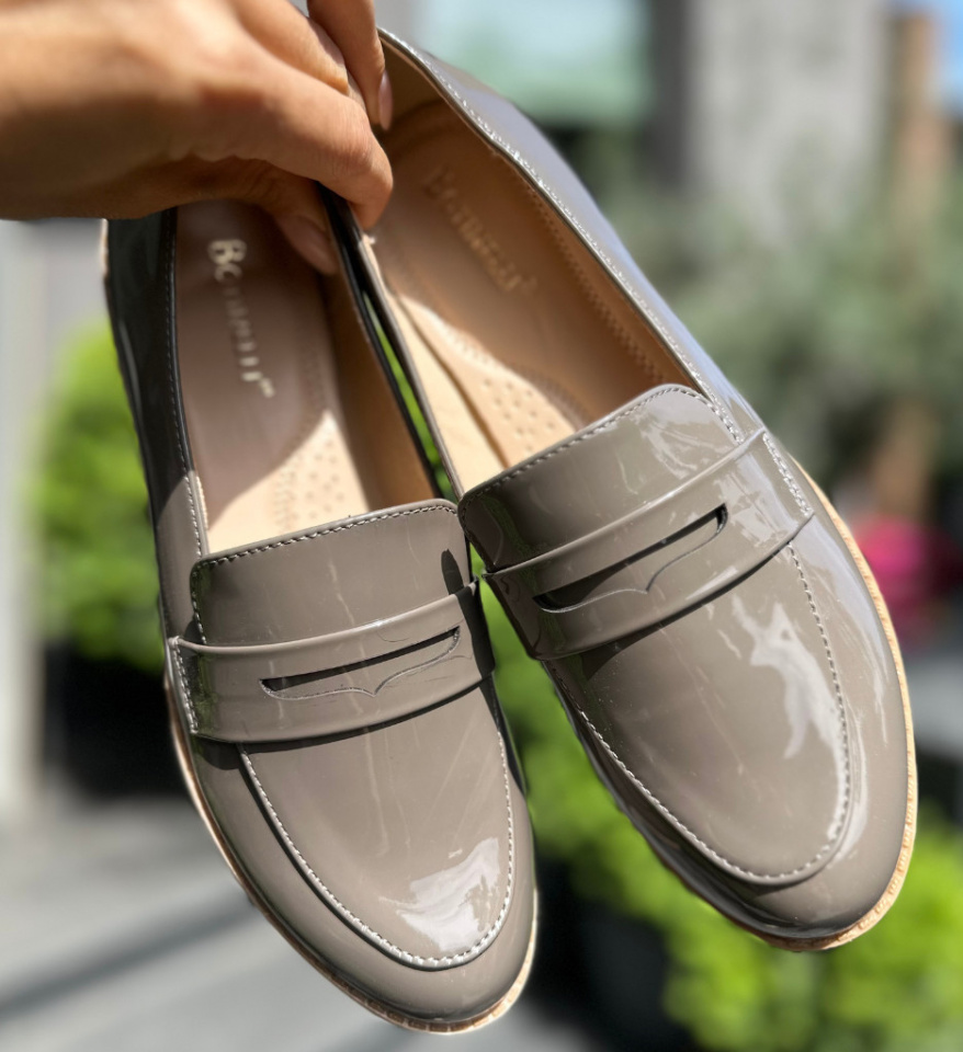 Pantofi Casual Chikere Gri - Img 2
