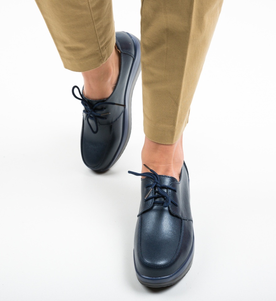 Pantofi Casual Creamt Bleumarin - Img 10